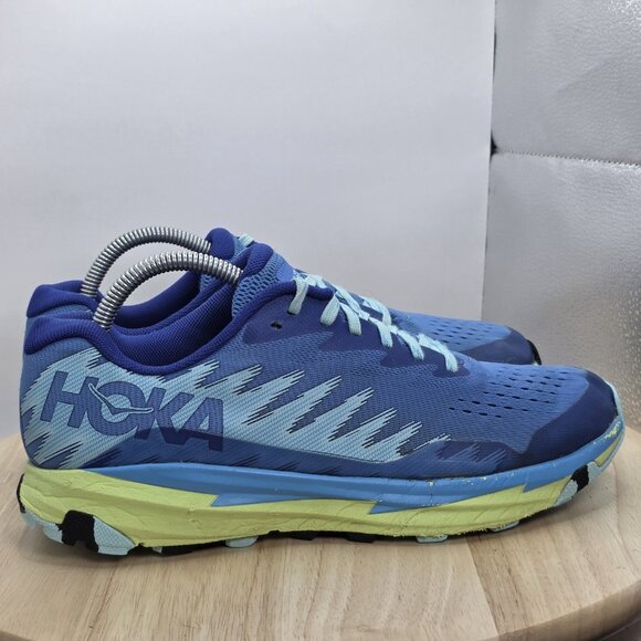 Hoka One One Torrent 3 Men's Running Shoes - Virtual Blue/Lettuce - US 8.5 (D) - Picture 3 of 10